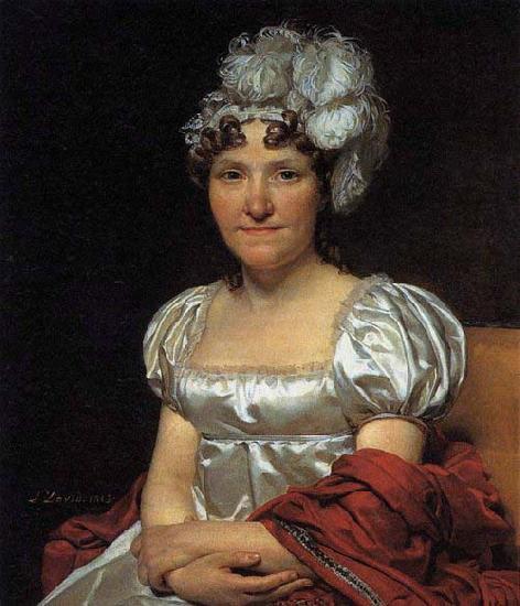 Jacques-Louis  David Portrait of Marguerite-Charlotte David oil painting picture